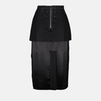 Jupes Jupe Work-in-Progress Maison Margiela Noir Femme
