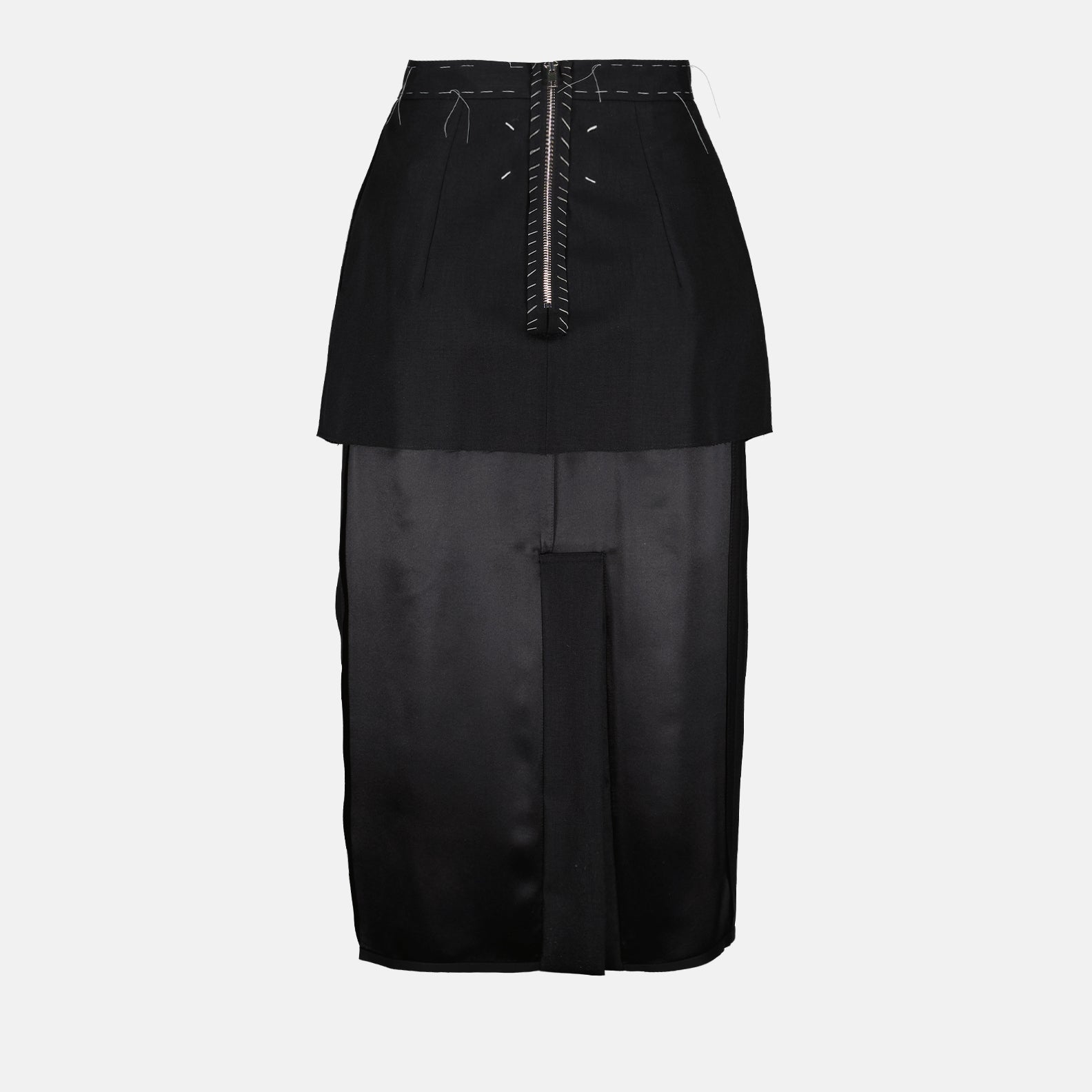 Jupes Jupe Work-in-Progress Maison Margiela Noir Femme