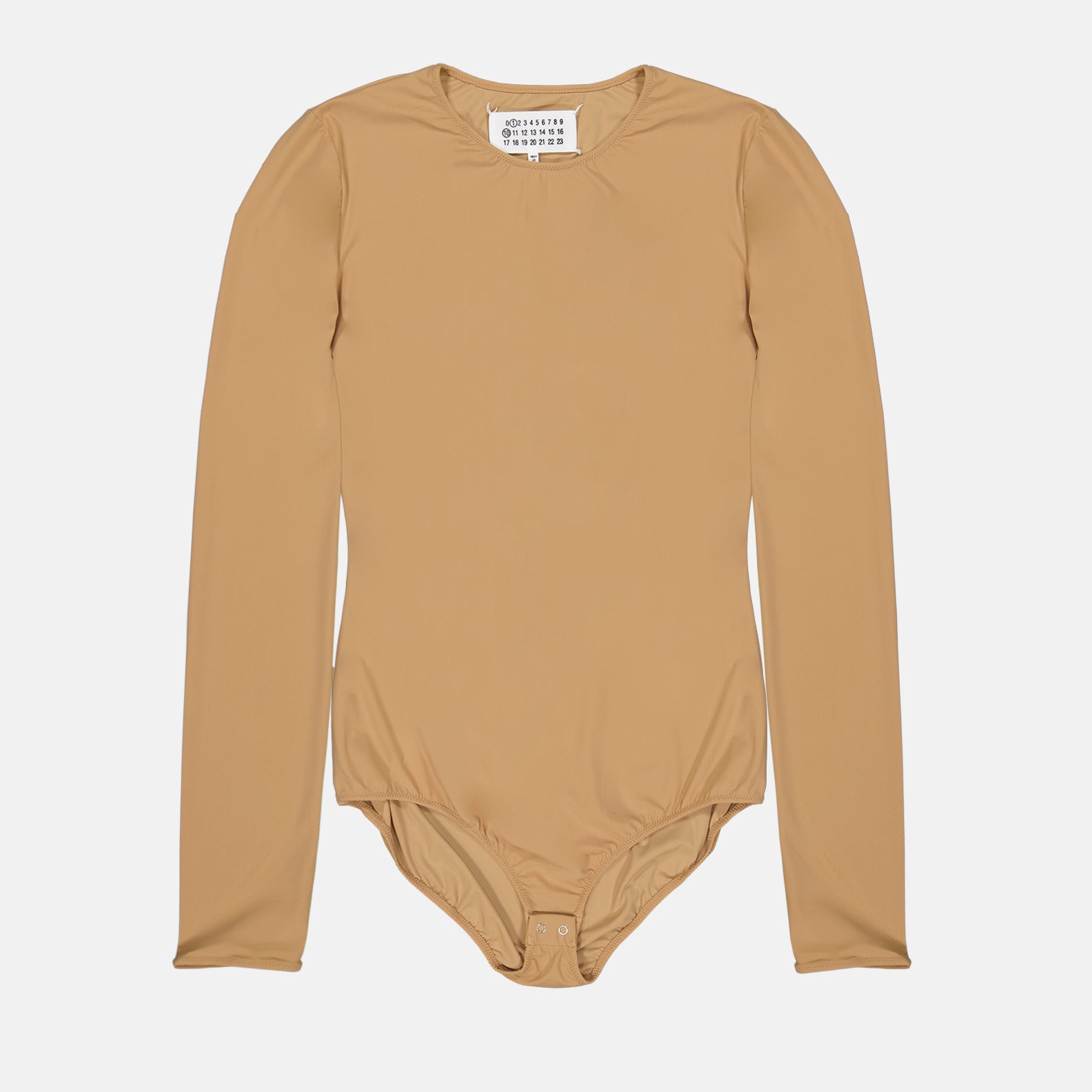 Tops Long sleeve bodysuit Maison Margiela Beige Women