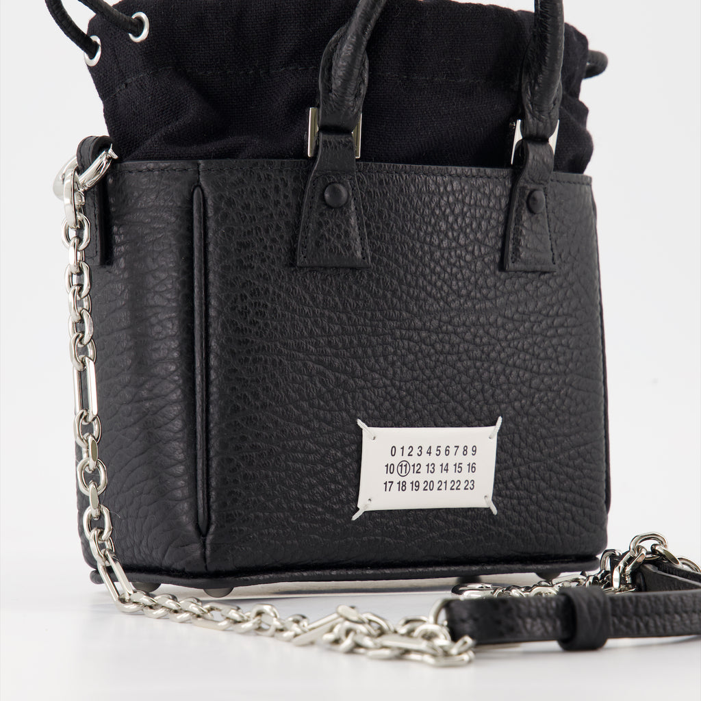 Borse a tracolla Sac 5AC tote Maison Margiela Nero Unisex
