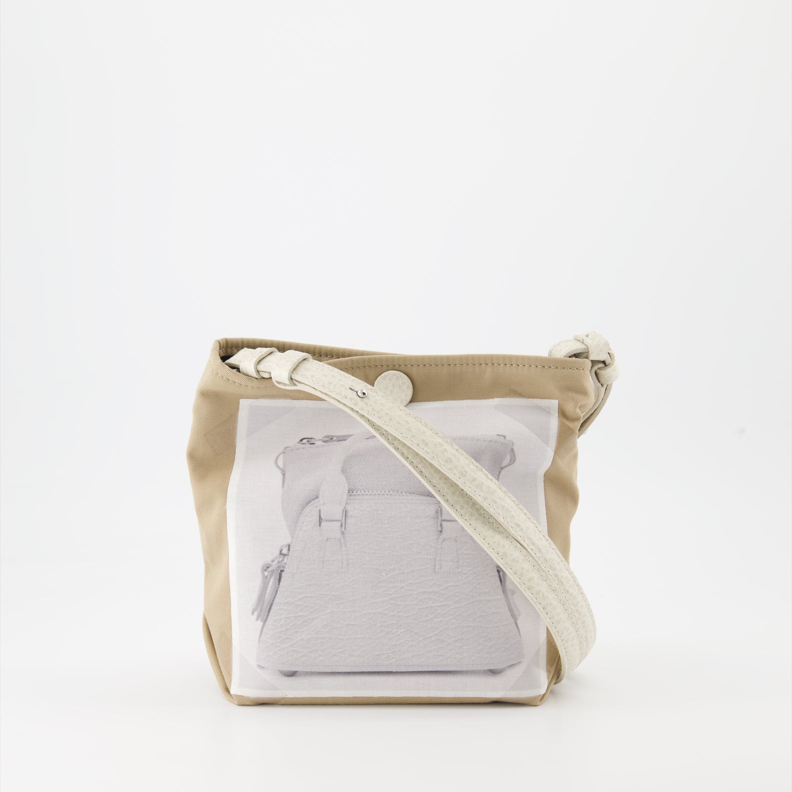 Sacs bandoulière Sac 5AC trompe l'oeil Baby Maison Margiela Beige Unisexe