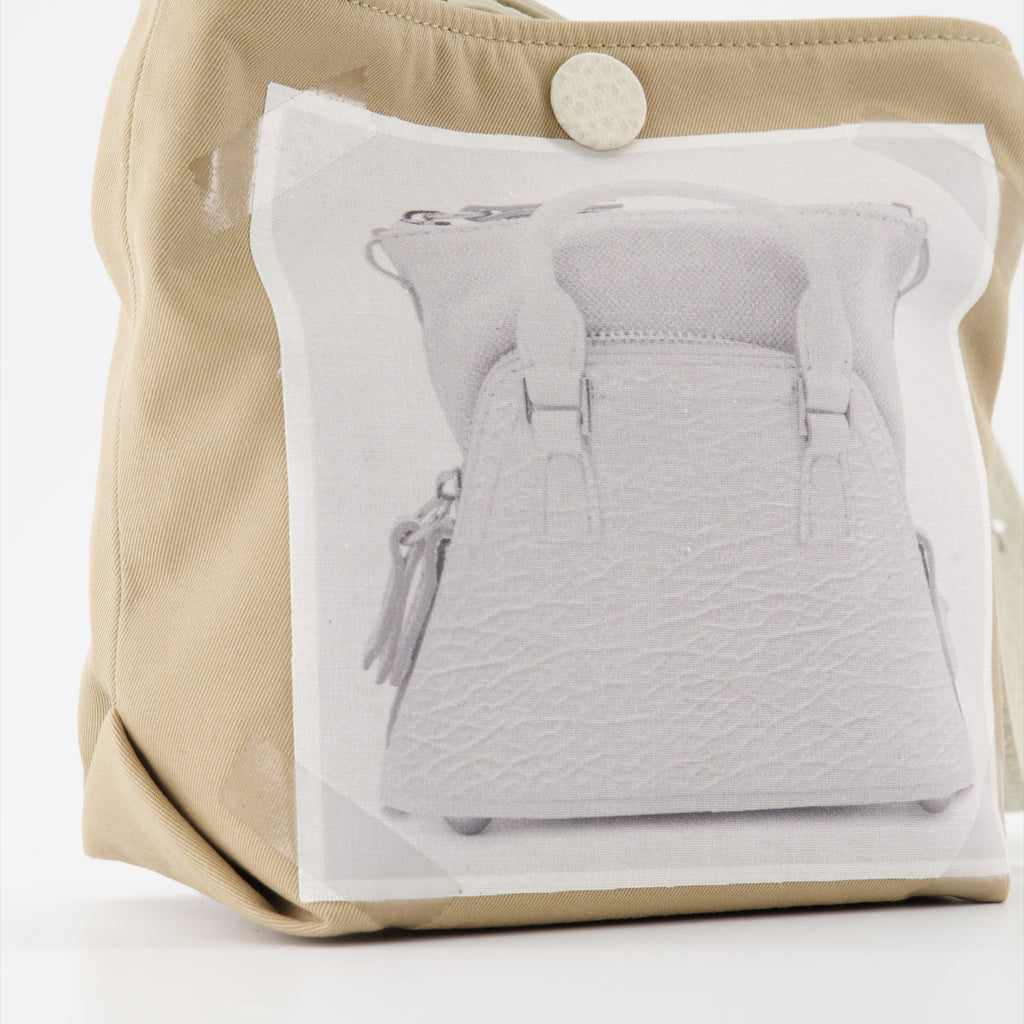 Borse a tracolla Sac 5AC trompe l'oeil Baby Maison Margiela Beige Unisex