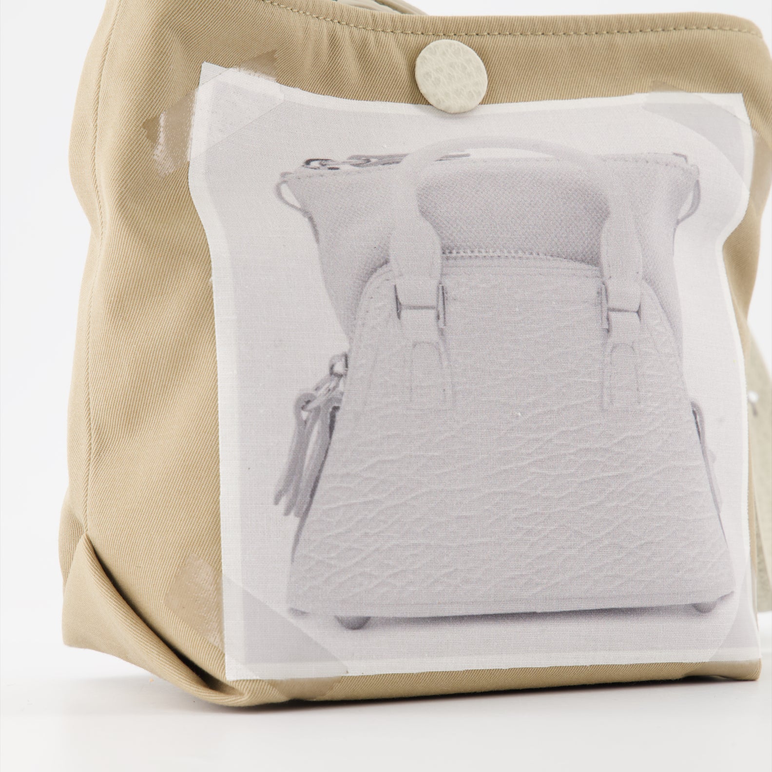 Sacs bandoulière Sac 5AC trompe l'oeil Baby Maison Margiela Beige Unisexe