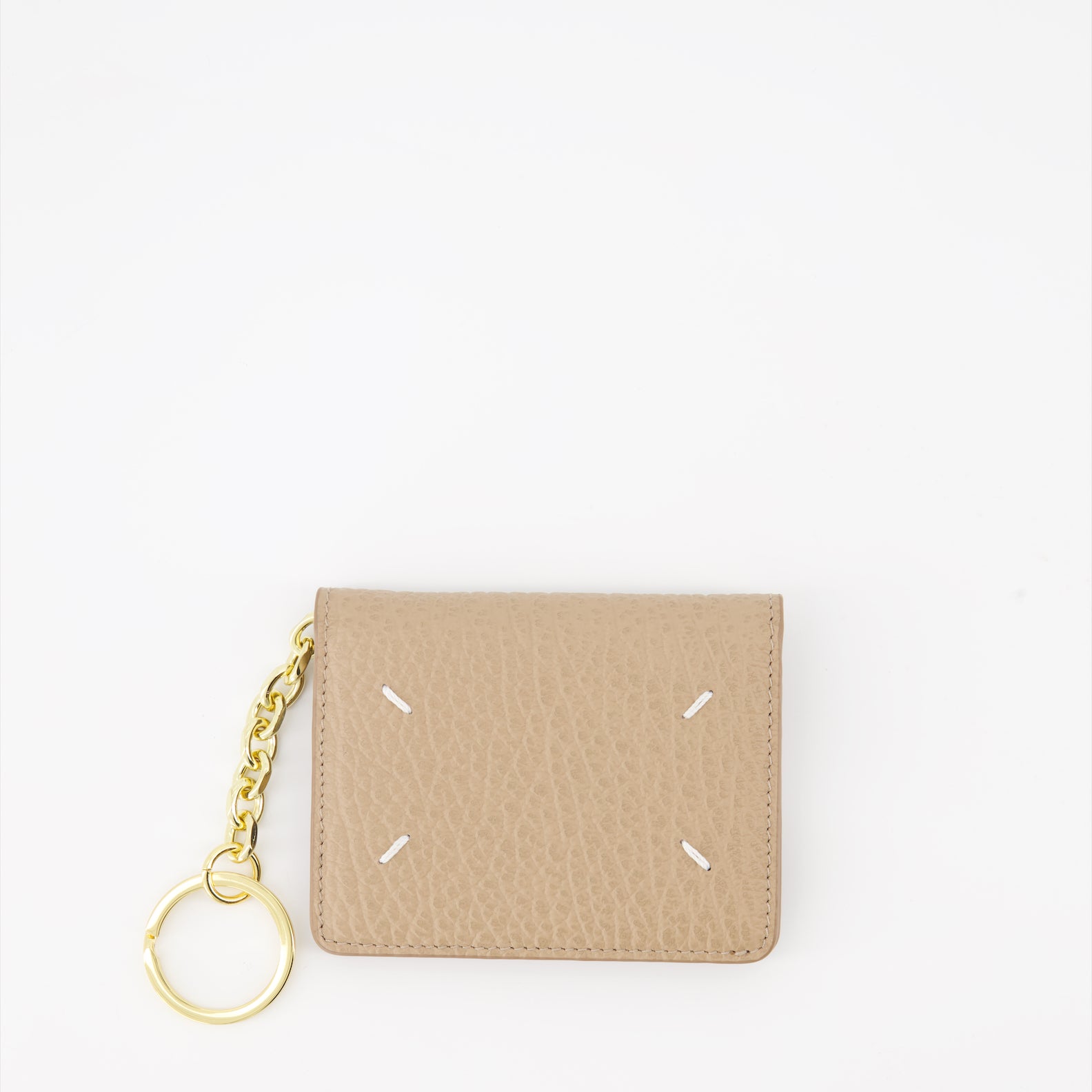 Petite maroquinerie Portemonnaie Four Stitches Maison Margiela Beige Unisexe