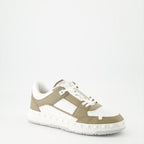 Baskets Baskets Freedots Valentino Garavani Beige Homme