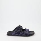 Chaussures ouvertes Sandales VLogo Valentino Garavani Bleu foncé Homme