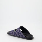 Chaussures ouvertes Sandales VLogo Valentino Garavani Bleu foncé Homme