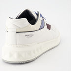 Baskets Baskets One Stud Valentino Garavani Blanc Homme