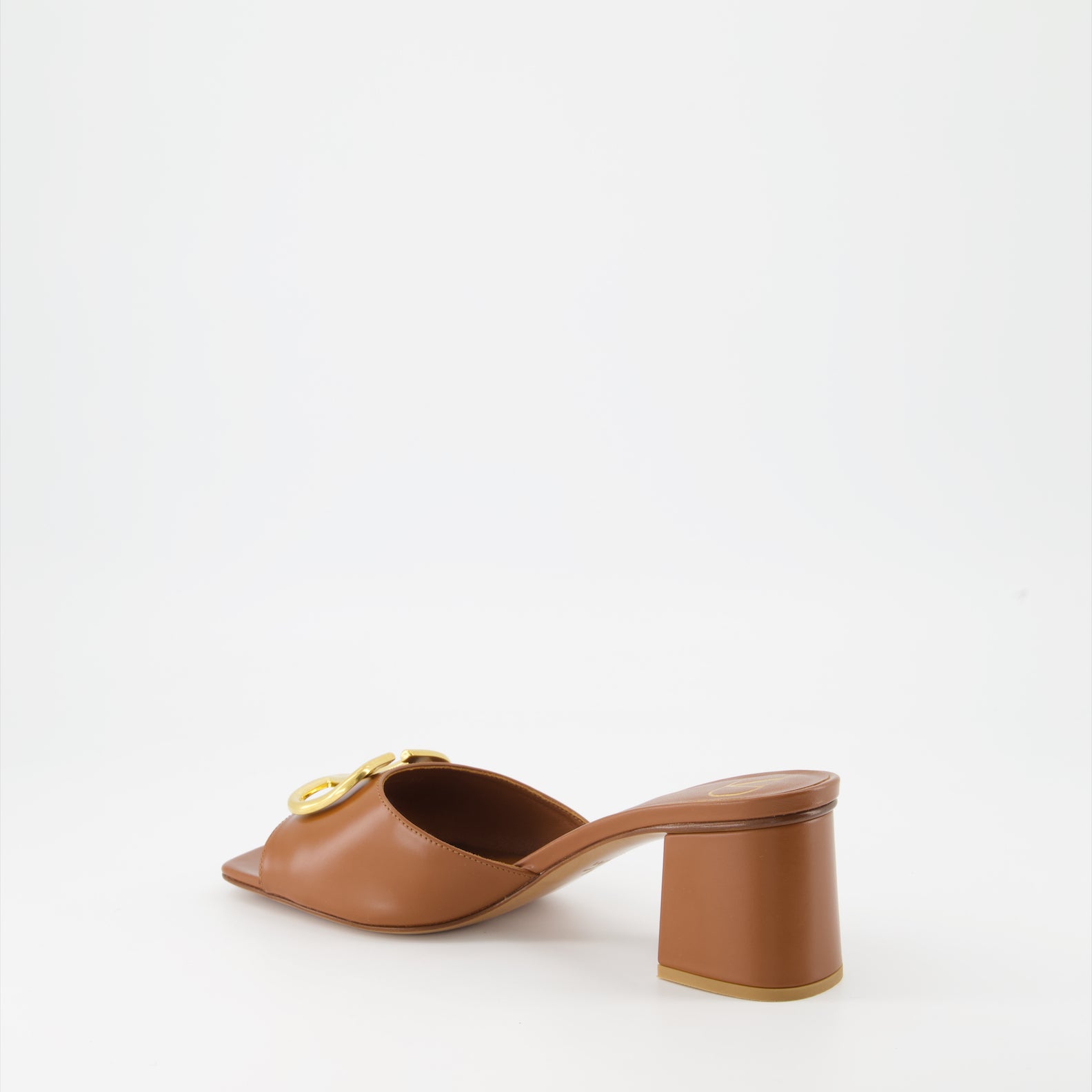 Zapatos abiertos Mules VLogo Valentino Garavani Marrón Femme
