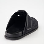 Zapatos abiertos Zuecos de Lona Monogram Valentino Garavani Negro Homme