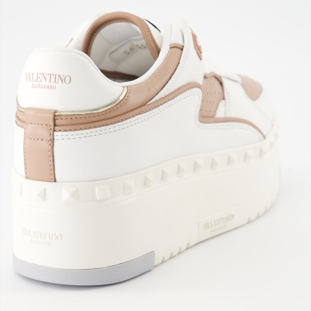 Baskets Baskets Freedots XL Valentino Garavani Beige Femme