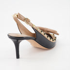 Escarpins Escarpins Rockstud à bride arrière Valentino Garavani Noir Femme