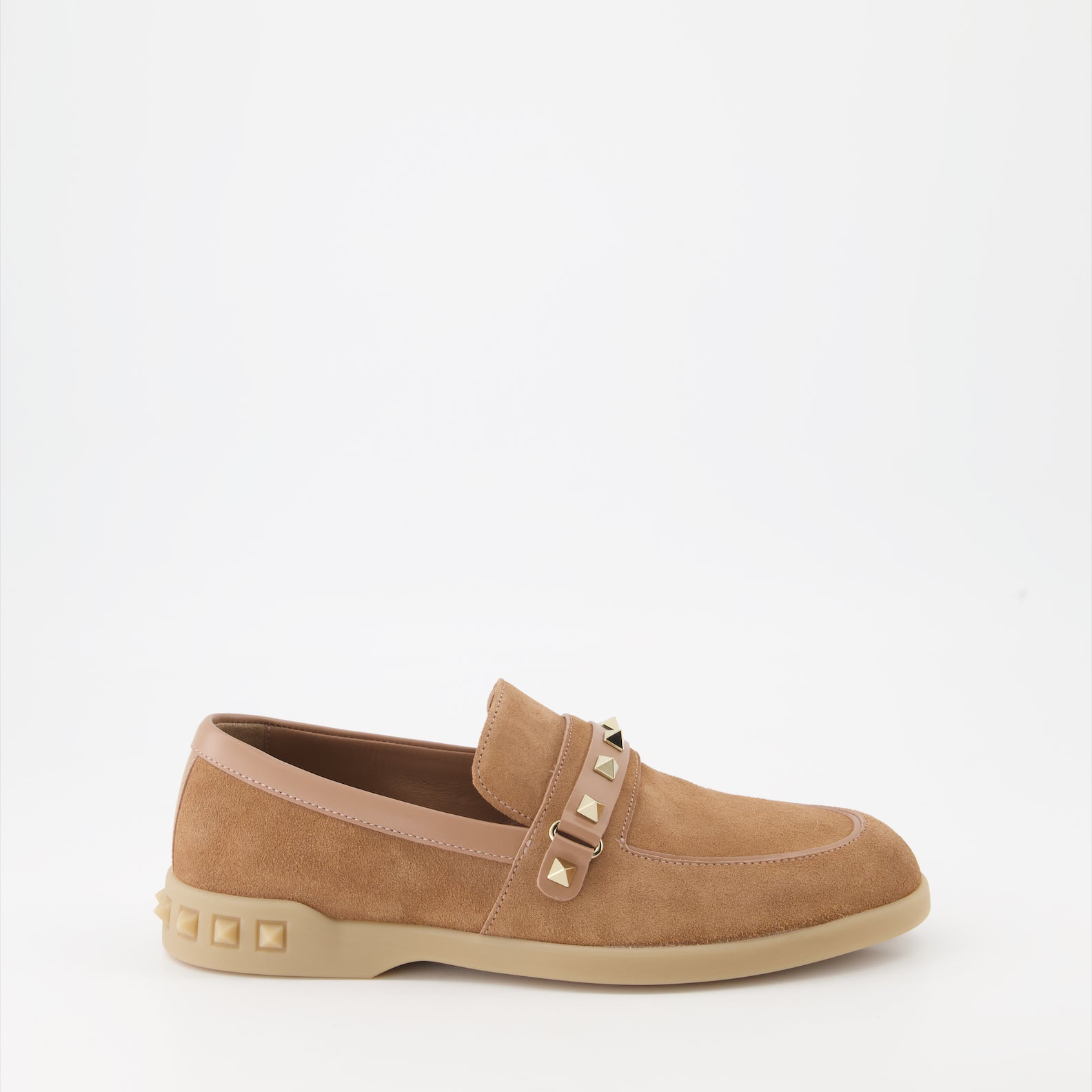 Mocassins Mocassins Leisure Flows Valentino Garavani Marron Femme