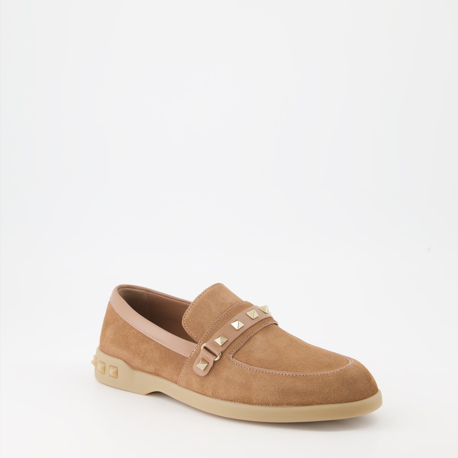 Mocassins Mocassins Leisure Flows Valentino Garavani Marron Femme