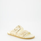 Chaussures ouvertes Sandales Iconographe Valentino Garavani Beige Femme