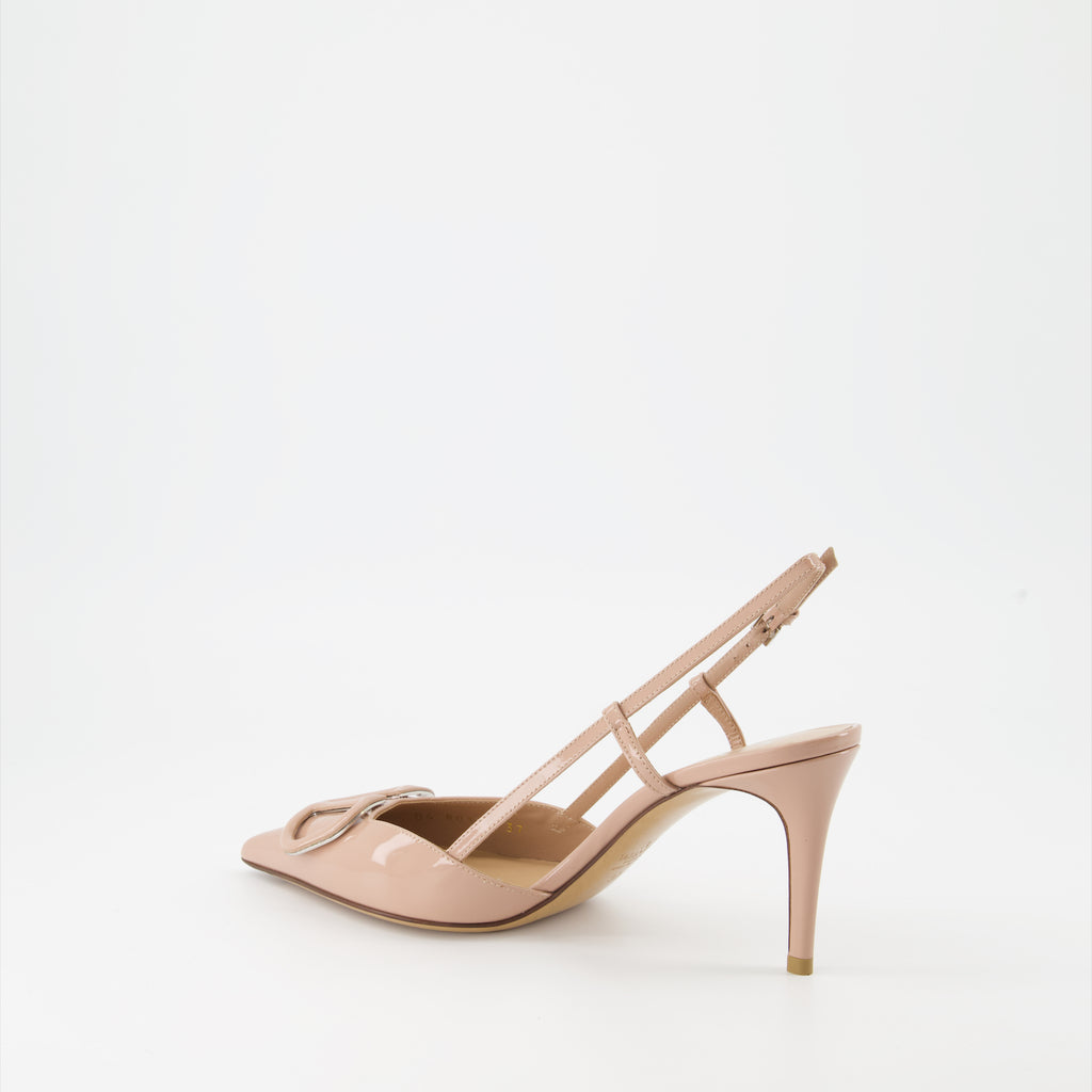 Escarpins Escarpins VLogo Valentino Garavani Beige Femme