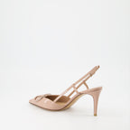 Escarpins Escarpins VLogo Valentino Garavani Beige Femme