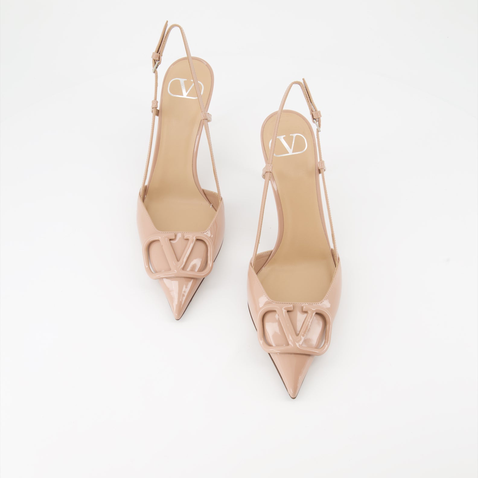 Escarpins Escarpins VLogo Valentino Garavani Beige Femme