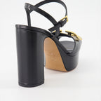 Offene schuhe Sandales VLogo à talon Valentino Garavani Schwarz Femme
