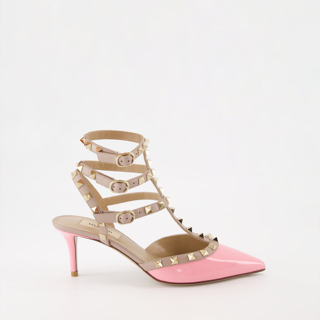 Escarpins Escarpins Rockstud Valentino Garavani Rose Femme