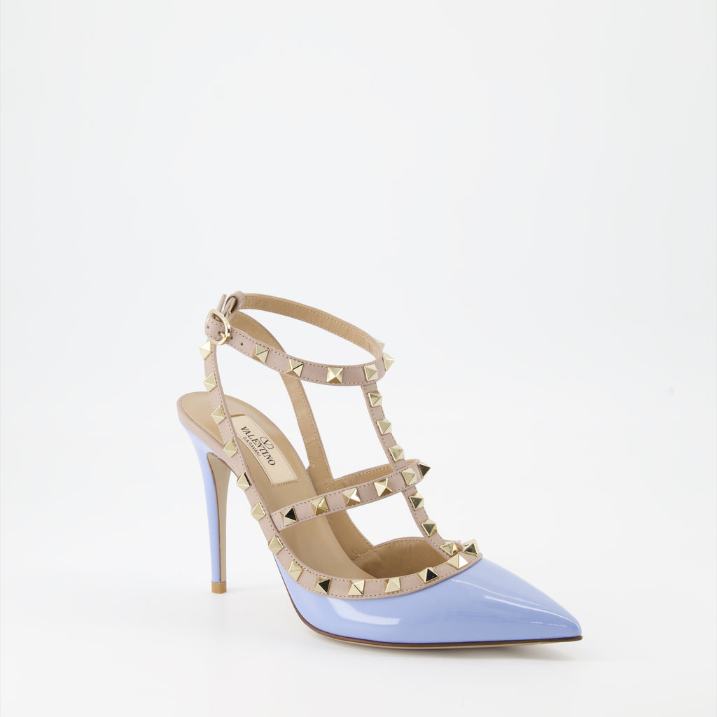 Escarpins Escarpins Rockstud Valentino Garavani Bleu Femme