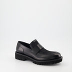 Mocassins Mocassins à toile iconographe Valentino Garavani Noir Homme