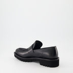 Mocassins Mocassins à toile iconographe Valentino Garavani Noir Homme