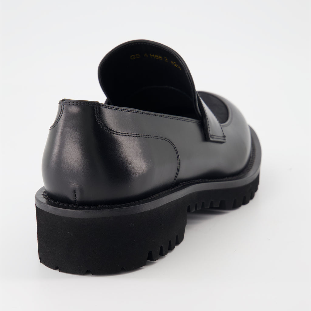 Mocassins Mocassins à toile iconographe Valentino Garavani Noir Homme