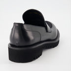 Mocassins Mocassins à toile iconographe Valentino Garavani Noir Homme