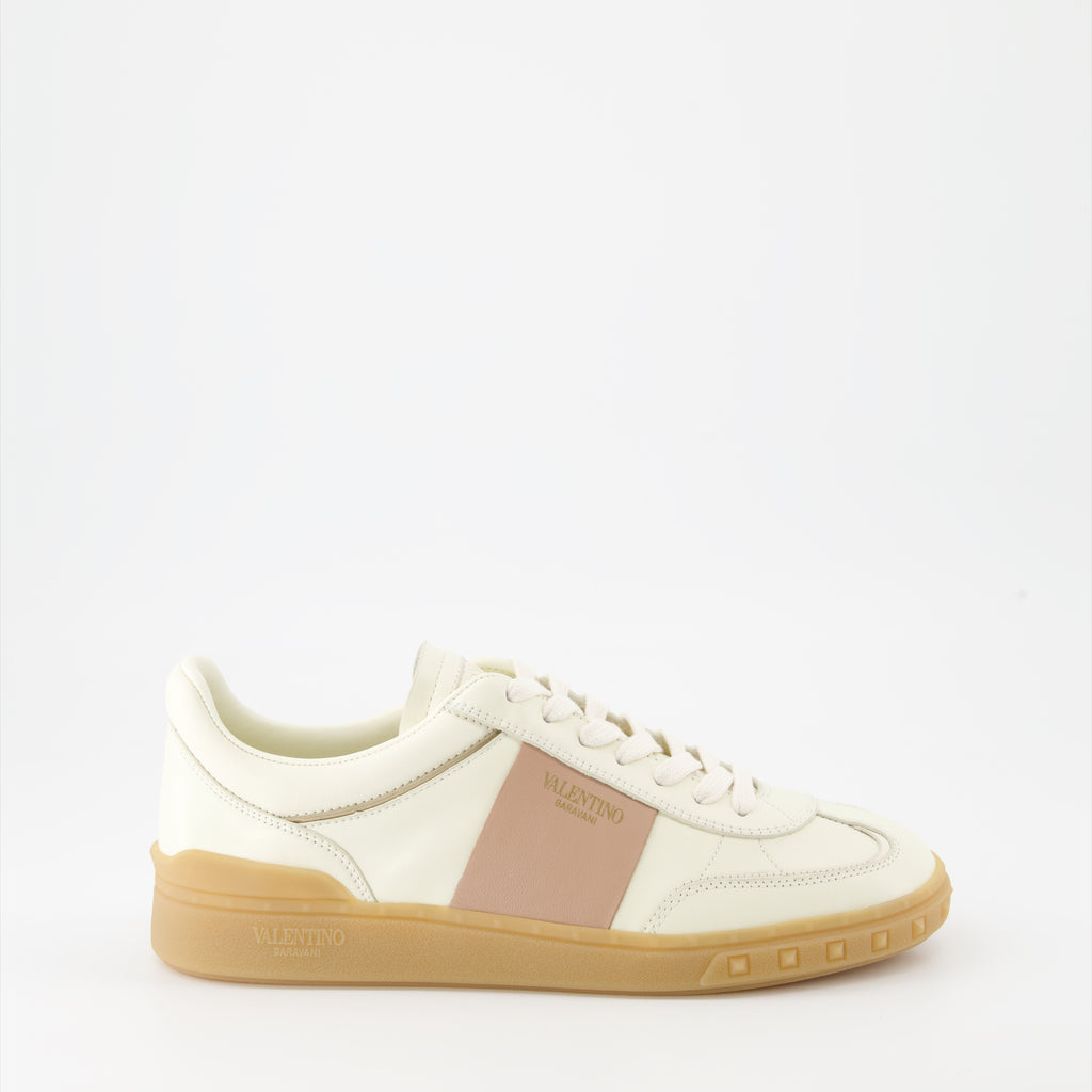 Sneaker Baskets Upvillage Valentino Garavani Beige Femme