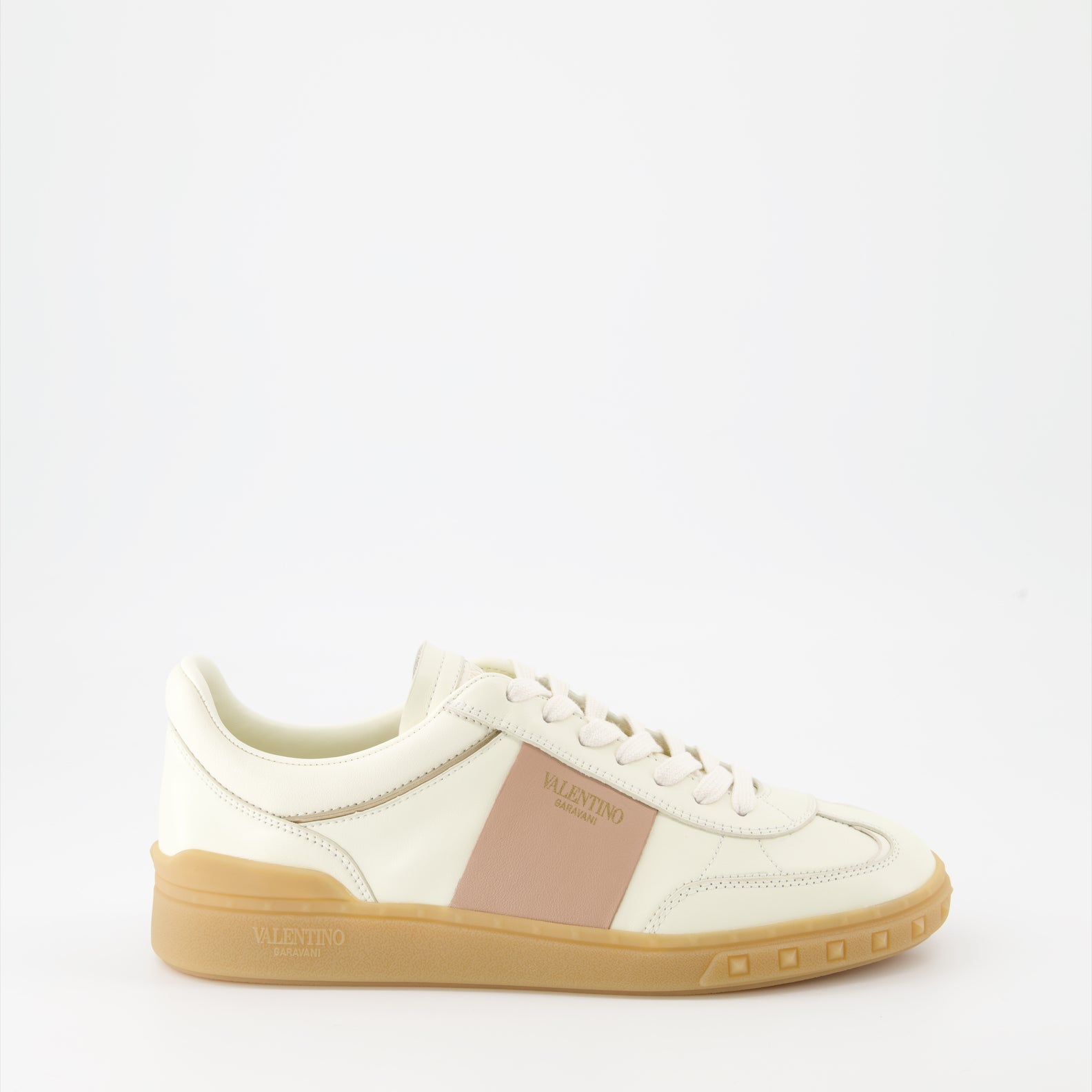 스니커즈 Baskets Upvillage Valentino Garavani 베이지 Femme