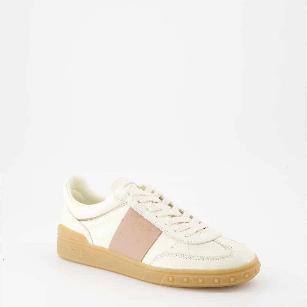 Sneaker Baskets Upvillage Valentino Garavani Beige Femme
