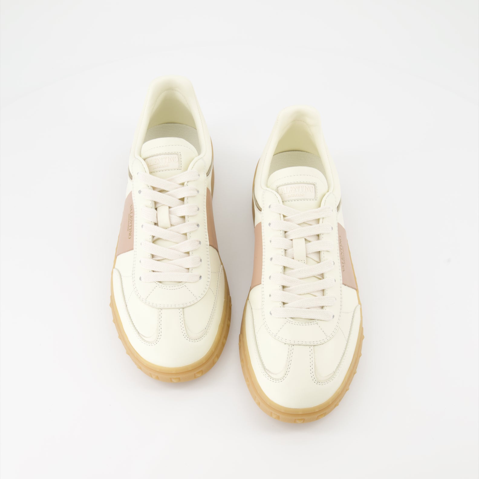 스니커즈 Baskets Upvillage Valentino Garavani 베이지 Femme