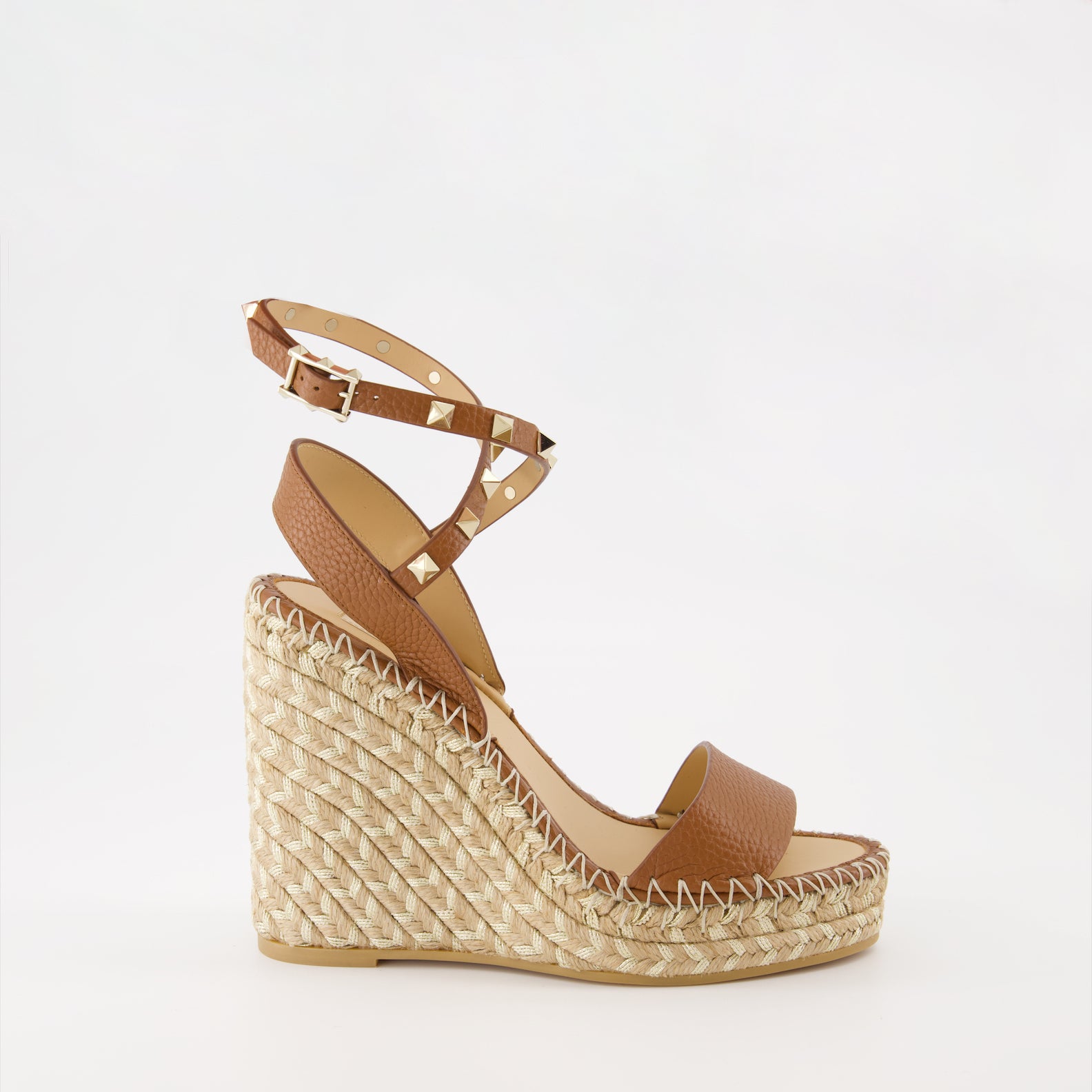 Sandales Rockstud compensées