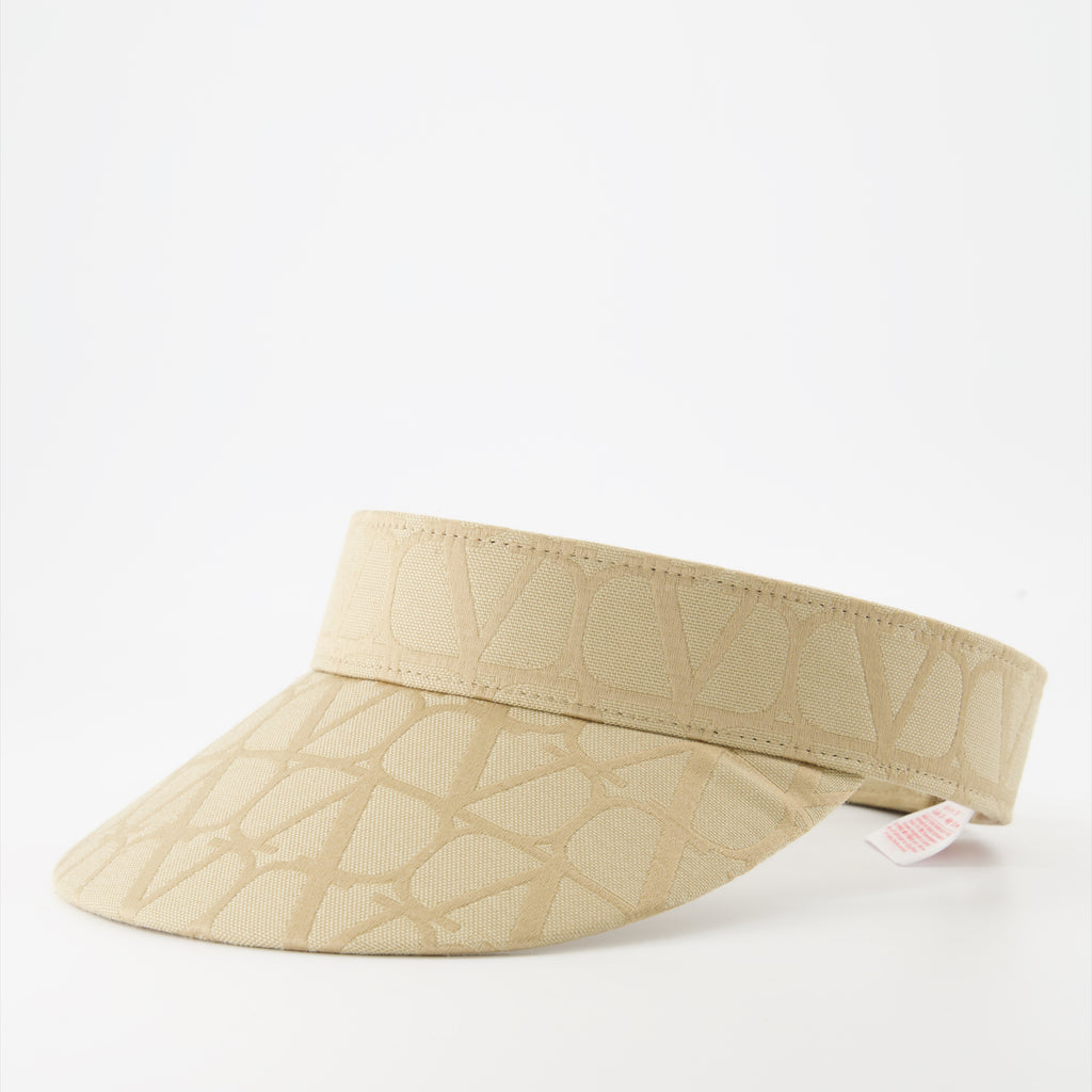 Cappelli, berretti e beanie Visière VLogo Valentino Garavani Beige Femme