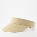 Cappelli, berretti e beanie Visière VLogo Valentino Garavani Beige Femme