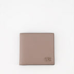 Small leather goods VLogo Wallet Valentino Garavani Beige Man