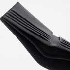 スモールレザーグッズ オーストリッチ革財布 Valentino Garavani 黒 男
