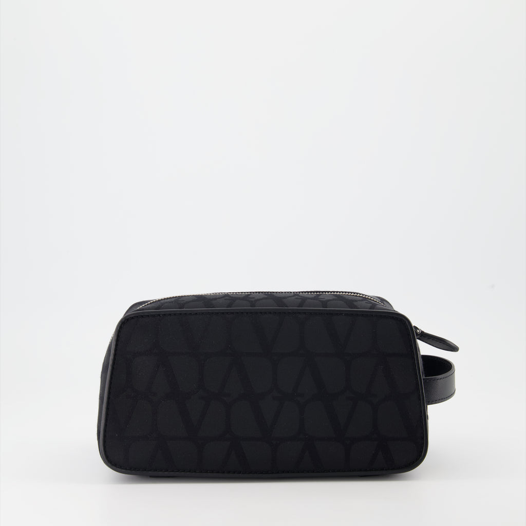 Pochettes Trousse de toilette monogrammée VLogo Valentino Garavani Noir Homme