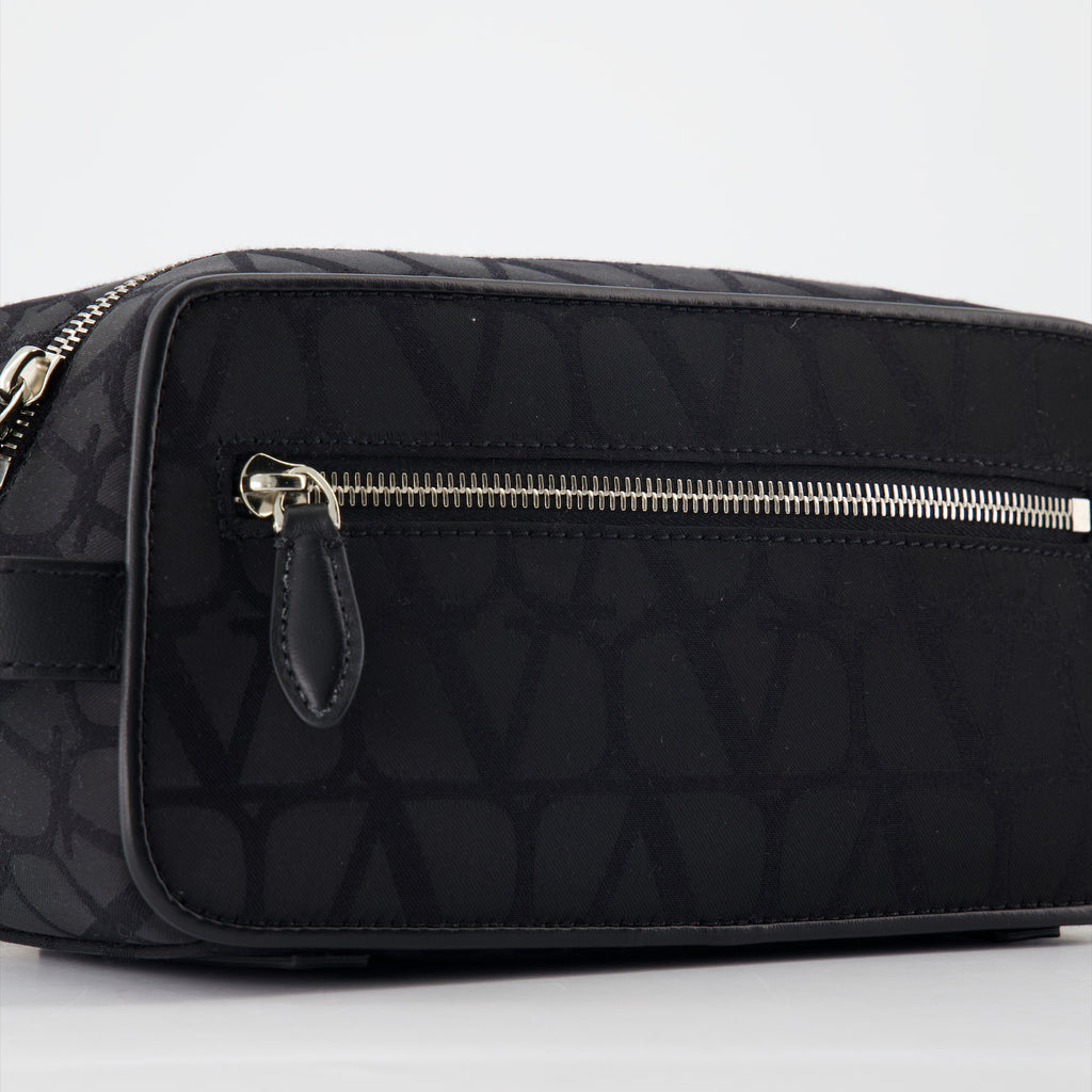 Pochettes Trousse de toilette monogrammée VLogo Valentino Garavani Noir Homme
