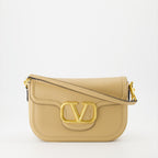 Sacs à main et épaule Sac AllTime en cuir Valentino Garavani Beige Femme