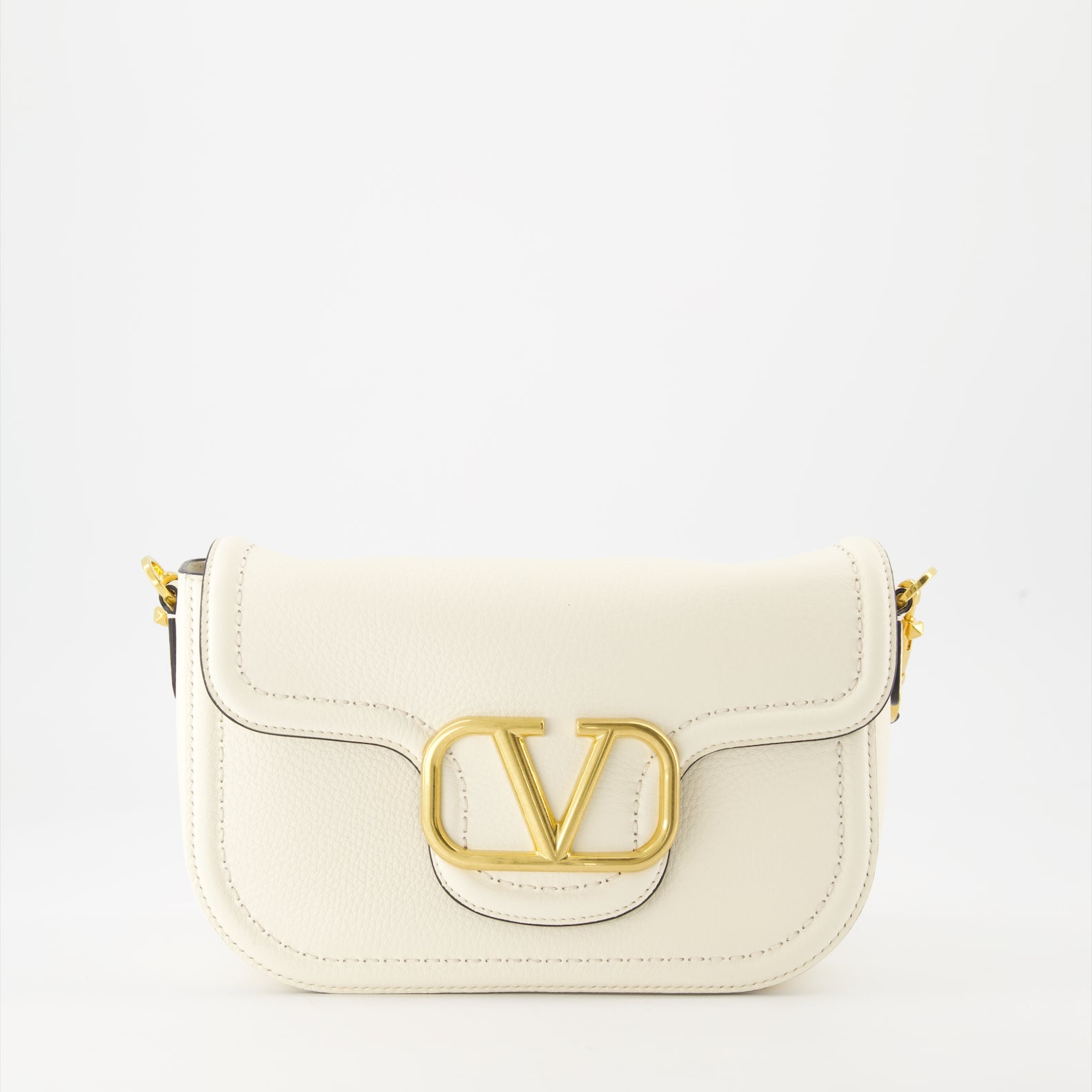 Borse a mano e a spalla Sac AllTime en cuir Valentino Garavani Bianco Femme