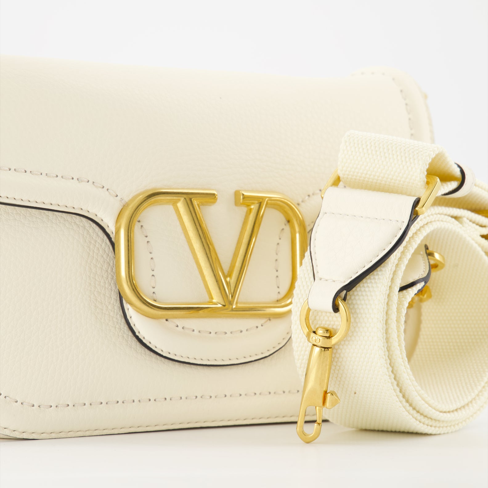 Borse a mano e a spalla Sac AllTime en cuir Valentino Garavani Bianco Femme
