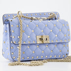 Sacs bandoulière Sac Spike Valentino Garavani Bleu Femme