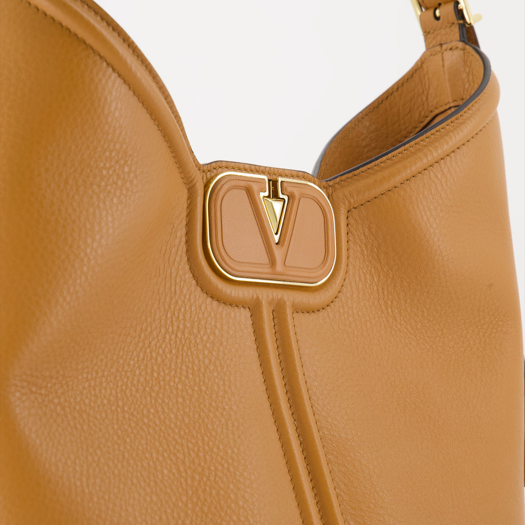 Bolsas tote Saco Hobo VLogo Valentino Garavani Marrom Femme