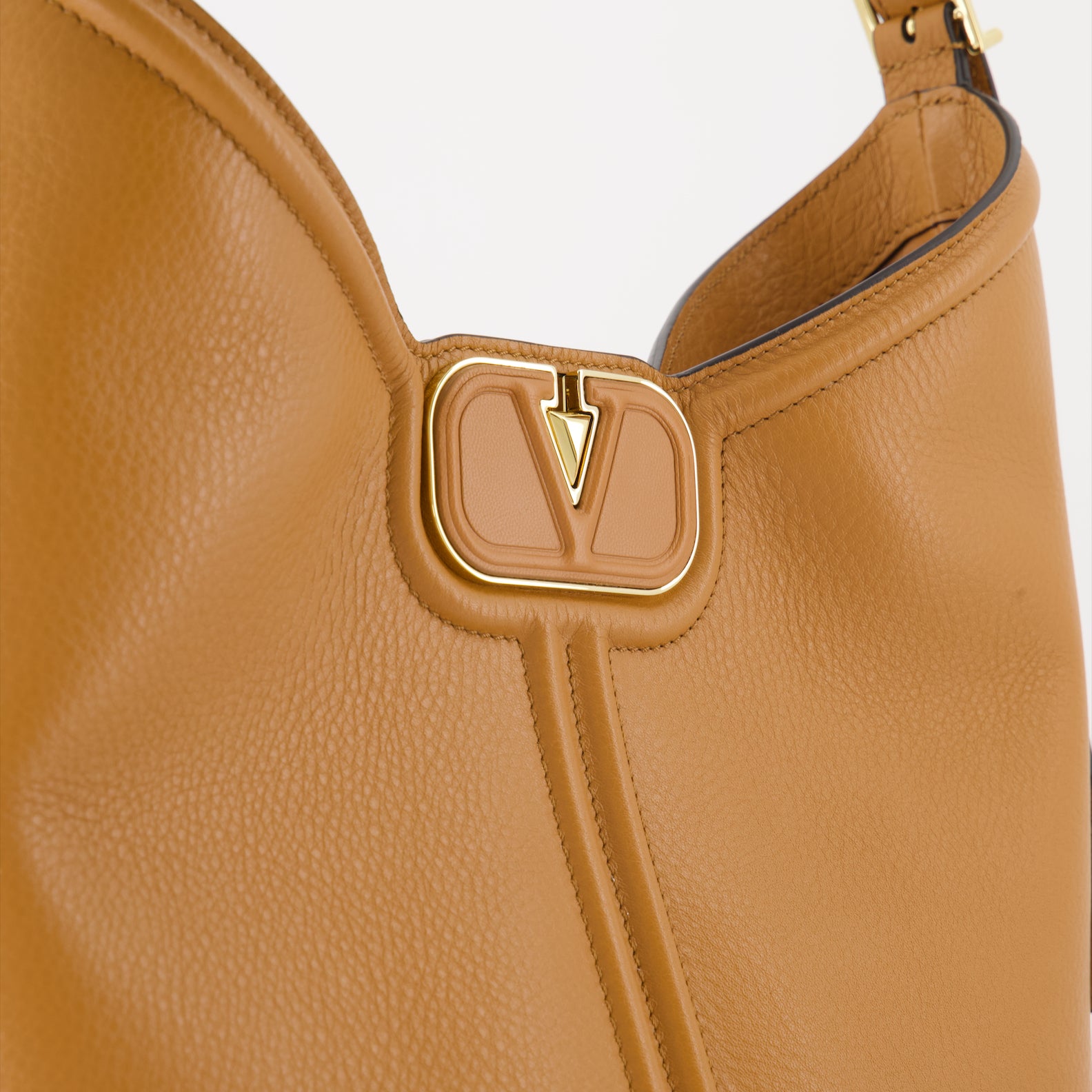 Bolsas tote Saco Hobo VLogo Valentino Garavani Marrom Femme