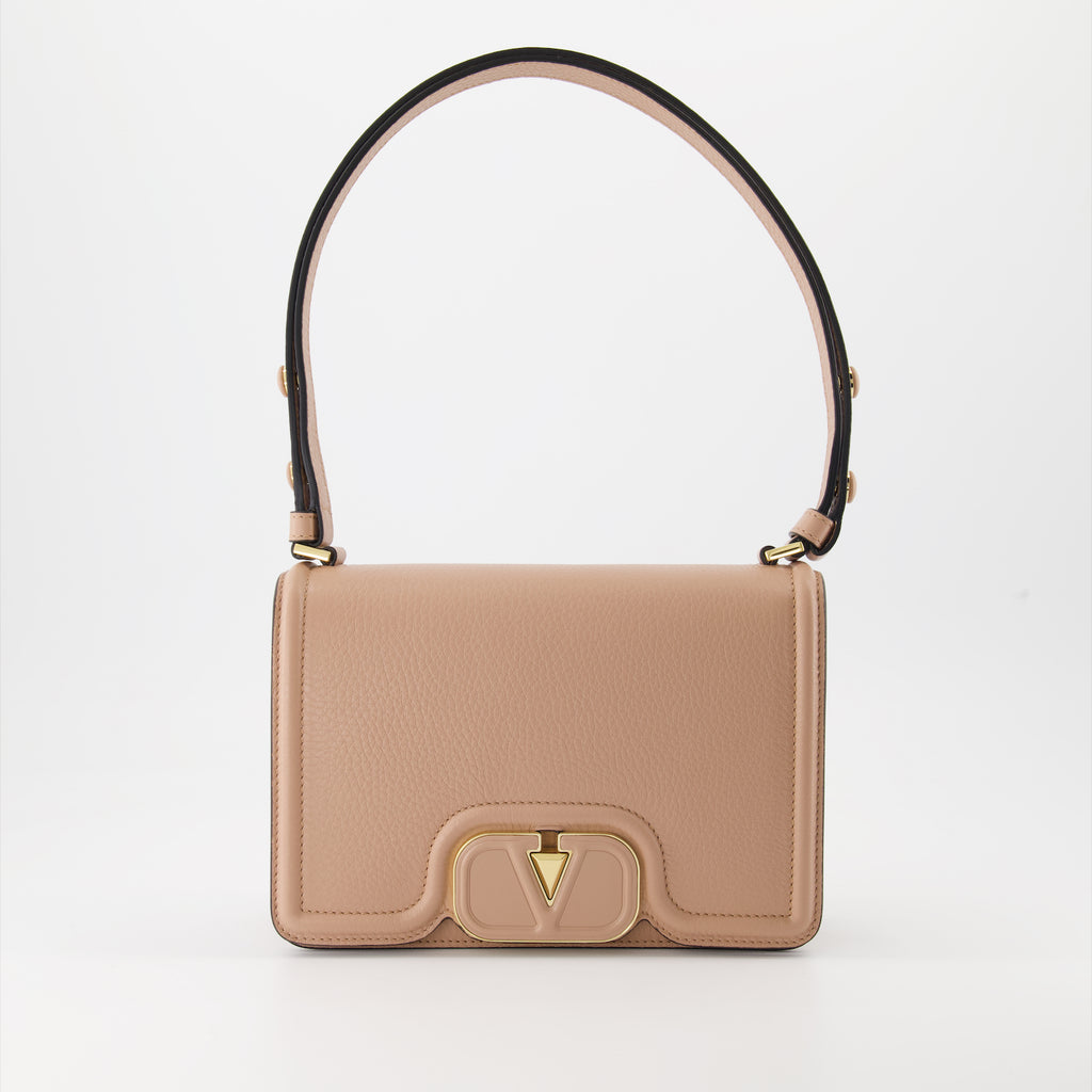 Bolsos de mano y al hombro Sac VLogo porté épaule Valentino Garavani Beige Femme