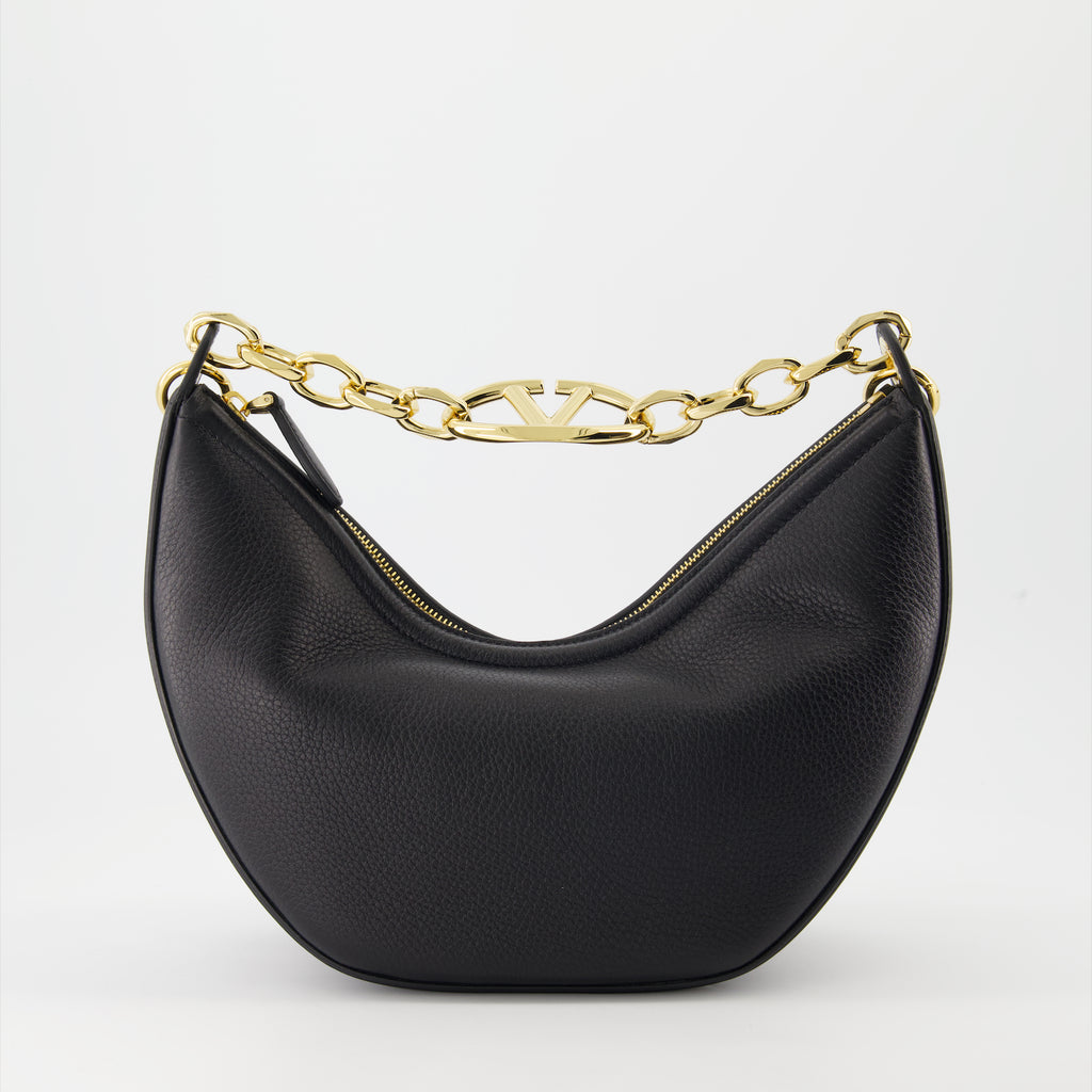Borse a mano e a spalla Borsa VLogo Moon Valentino Garavani Nero Femme