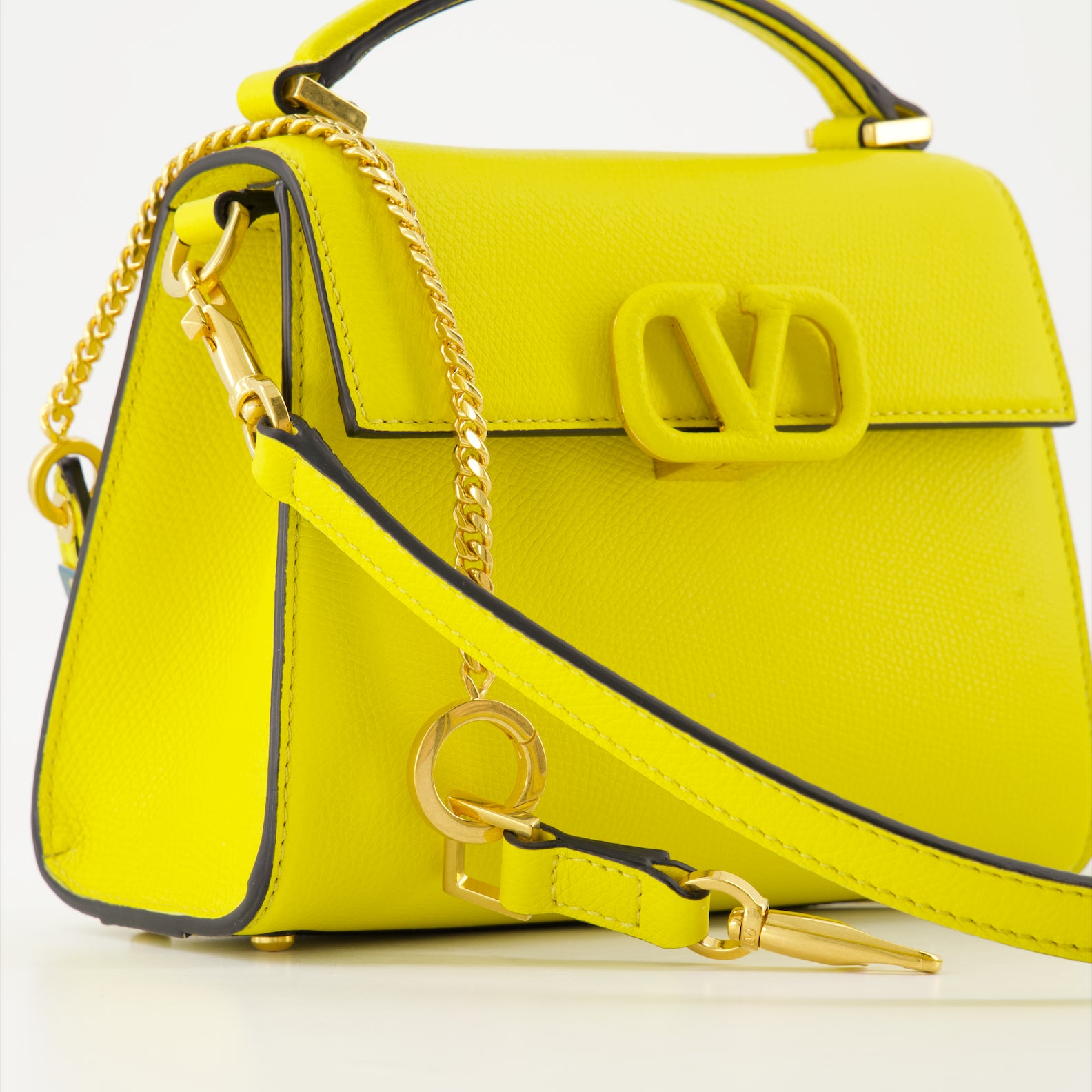 Borse a mano e a spalla Sac à main VSLing Valentino Garavani Giallo Femme