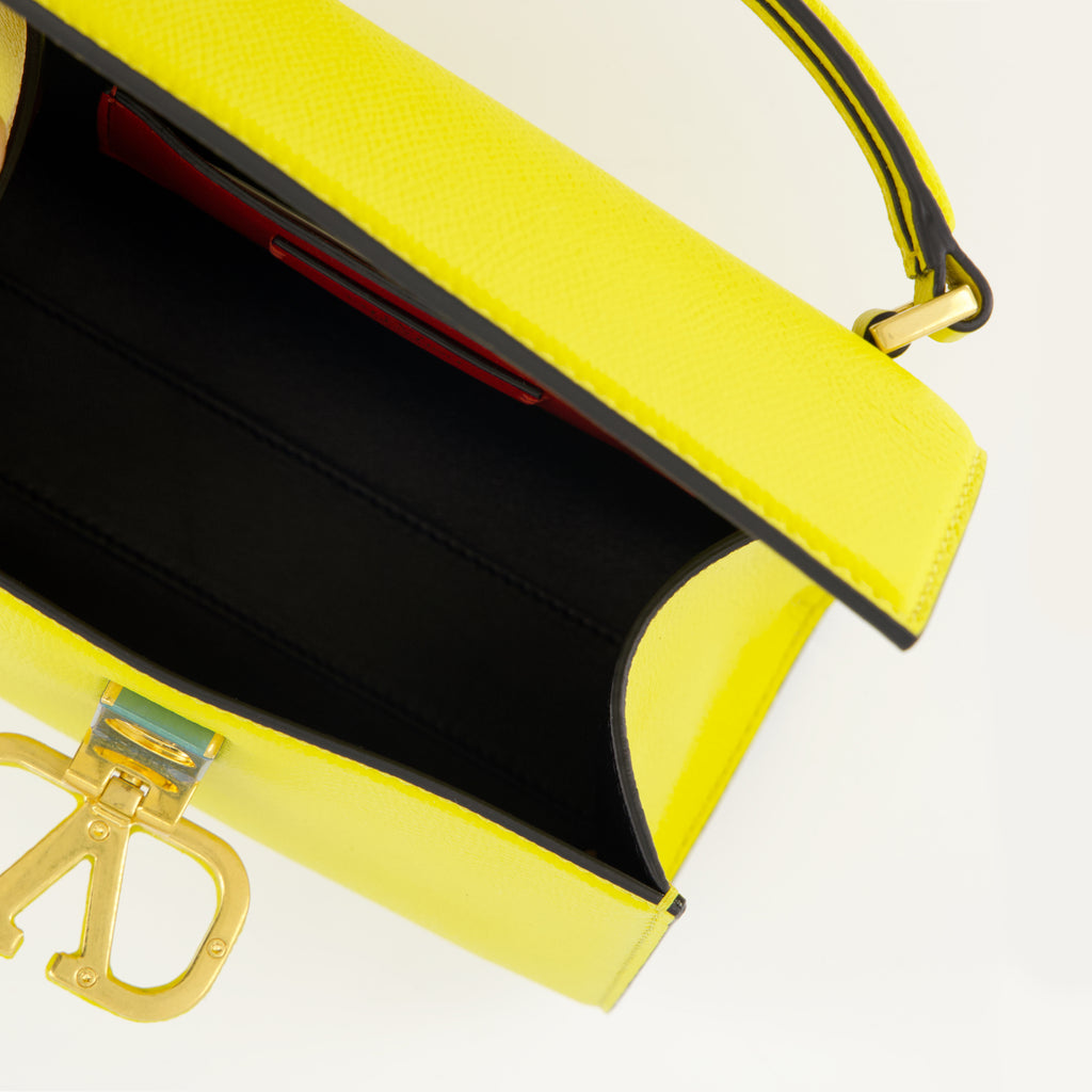 Sacs à main et épaule Sac à main VSLing Valentino Garavani Jaune Femme